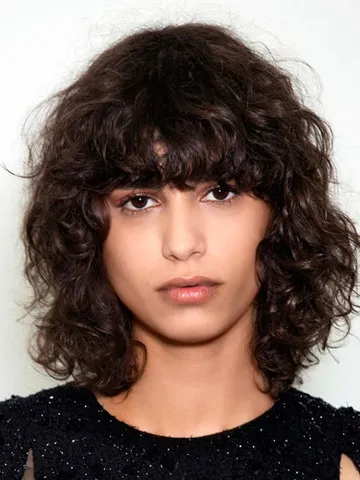 80s hair women bangs