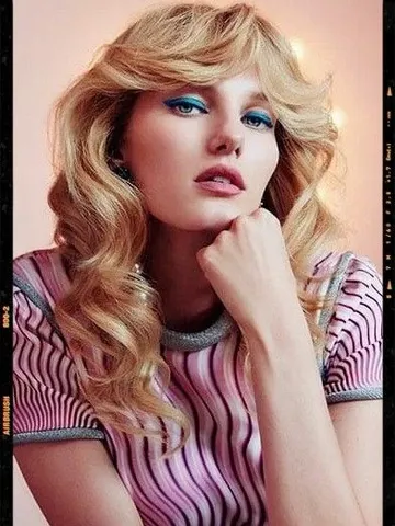 80s hair women bangs