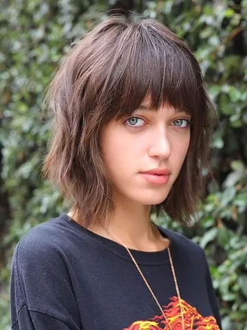 cute haircuts and hairstyles with bangs 80s shaggy bangs sho