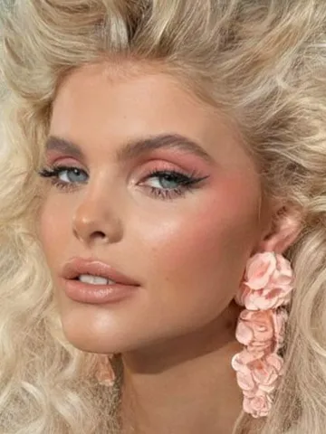 80s hair women bangs