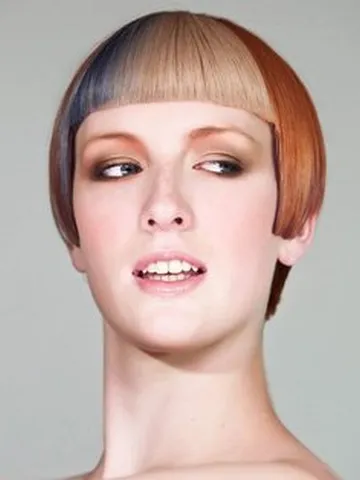 round graduated 80s bob haircut video tutorial