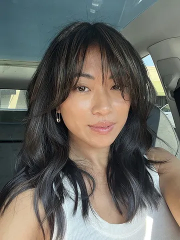 30 iconic 90s bangs ideas days inspired bangs with medium ha