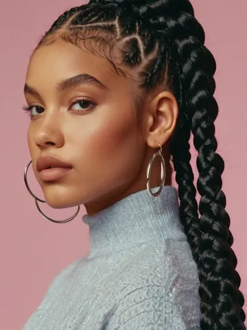 discover iconic 90s braided hairstyles from box braids to ro
