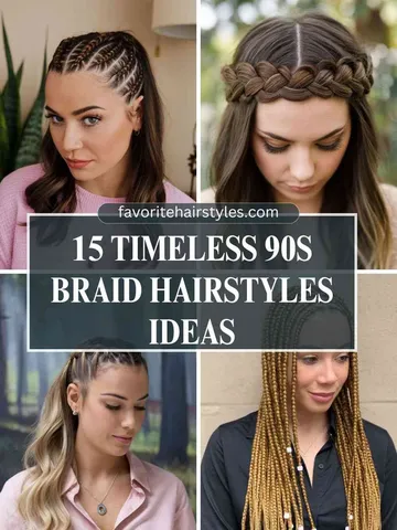 90s braid hairstyles ideas