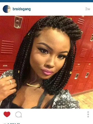braided bob bring back the 90s like max from living single b