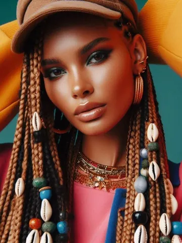 20 red 90s ways to style braids for a retro look jewelryrevi