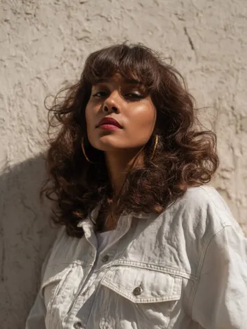 top 17 butterfly haircuts with bangs for a fresh look
