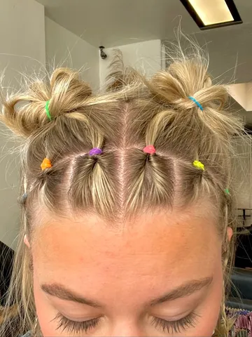 funky 90s hairstyle rave hair diffrent hair styles easy hair