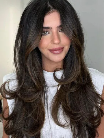50 different styles of layered haircuts dimensional balayage