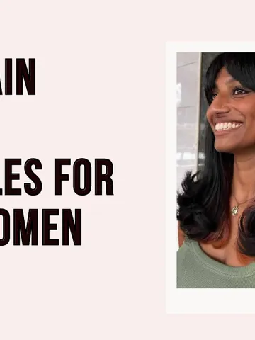 side bangs with curly hair for black women