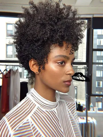 64 natural hair bangs ideas to save today curly hair styles