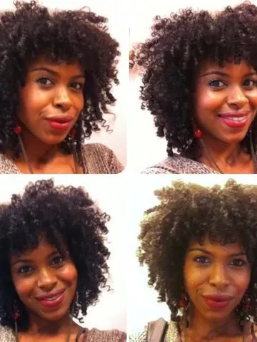 natural hair bangs lovely https blackhairinformation com