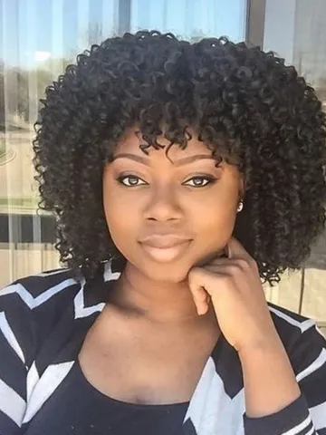 image result for natural hair bangs styles curly hair styles