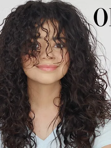 curtain bangs on curly hair watch this before getting them y