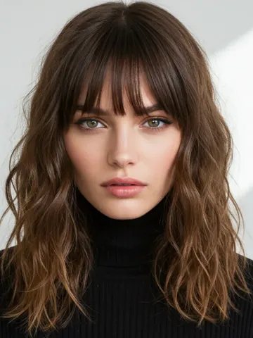 20 chic hairstyles with bangs for every personality