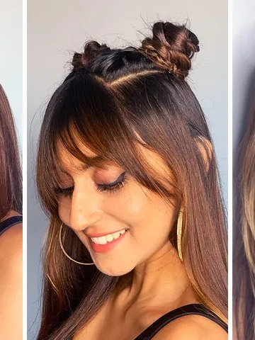 easy chic hairdos with bangs cute fringe hairstyles by hiral