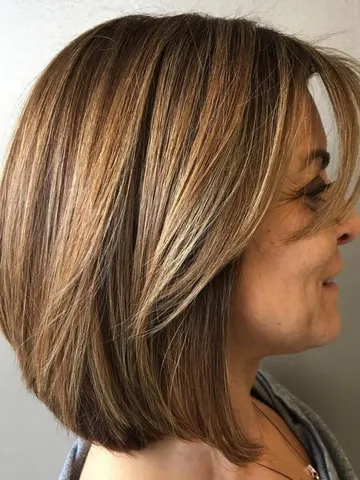 30 super flattering hairstyles with bangs for older women ar