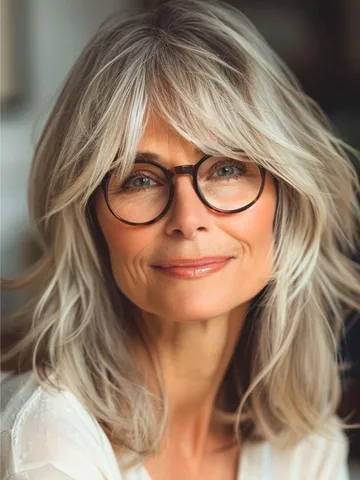 30 chic hairstyles for women over 60 with bangs artofit