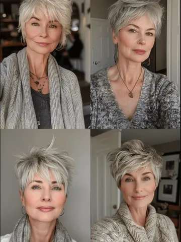 15 gorgeous mature women with stunning bangs