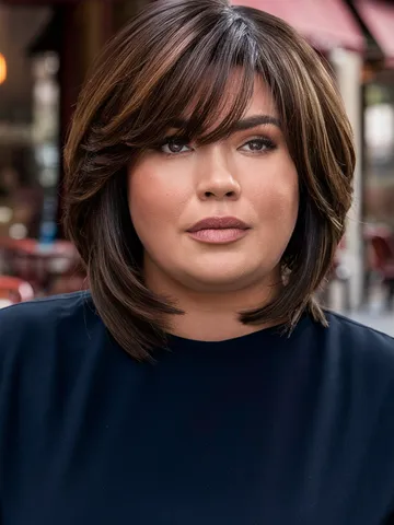 40 spring haircuts for plus size women 2025 stylish flatteri