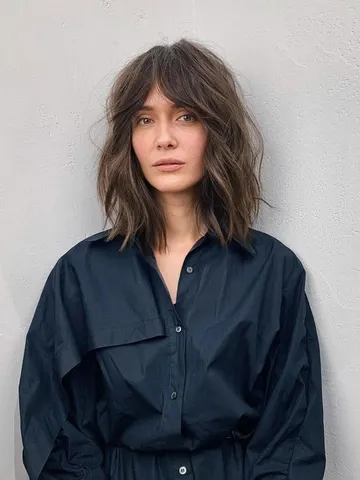 40 best curtain bangs for all hair types lengths long hair s
