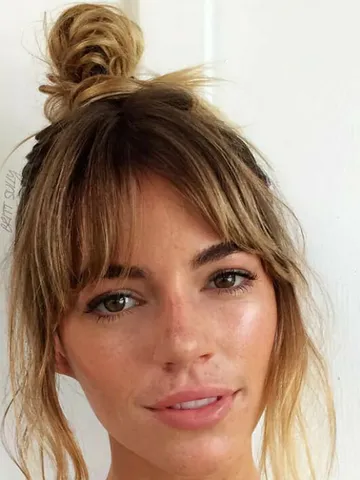 59 ultra flattering curtain bang styles to inspire you