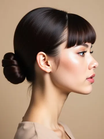 20 updo hairstyles for prom with bangs that steal the spotli