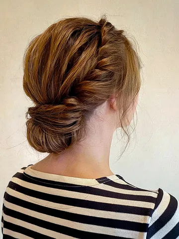 cute prom hairstyles for medium hair with bangs