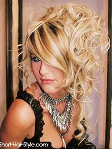updos for short hair a few inches of pure glamour