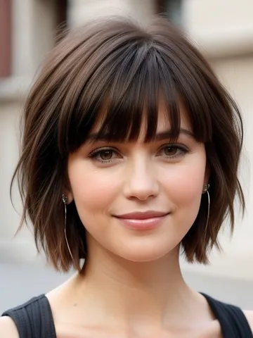16 bangs hairstyle ideas that work even on hair you gave up