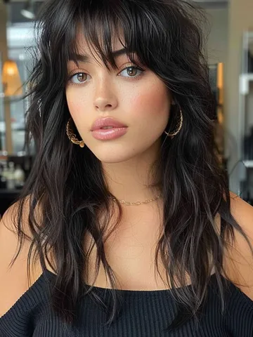 24 weaves with bangs hairstyles stylish inspiration for your next look ...