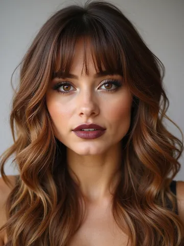 21 Side Part Curtain Bangs To Refresh Your Style