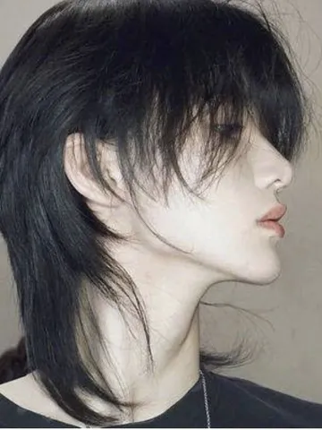 mullet wig mullet hairstyle medium hair styles curly hair st