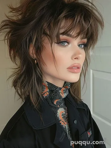 30 stunning hairstyles with feathered bangs trending in 2025
