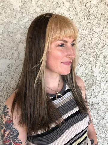 35+ Show Stopping Ideas For Blonde Bangs On Brown Hair
