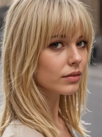23 Discover the Best Blonde Hair with Bangs: Styles, Tips & Trends for ...