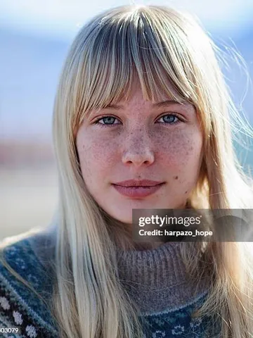 Long Blonde Bangs Photos and Premium High Res Pictures - Getty Images