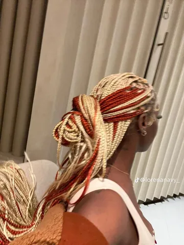 blonde braids