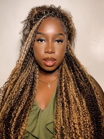 23 times black women made blonde braids look effortlessly co