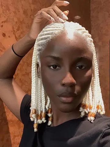 bleached blonde braids artofit