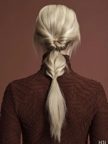 blonde braid