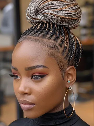 effortless chic 25 trendy mixed blonde knotless braids for 2