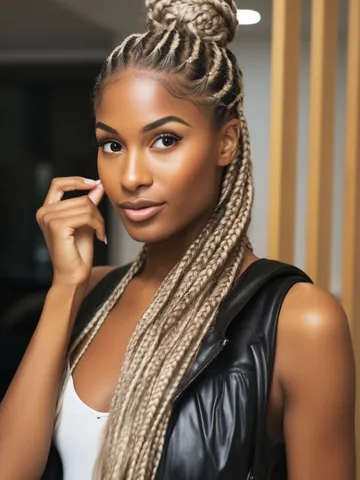 22 blonde knotless braids hairstyles for effortless chic bra