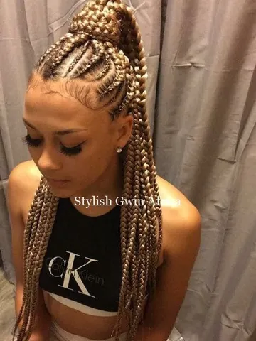 100 best blonde braids ideas blonde braids box braids hairst