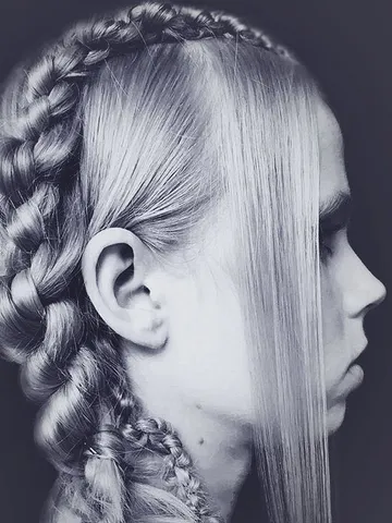 blonde braids braided hairdo blonde braids hairdo