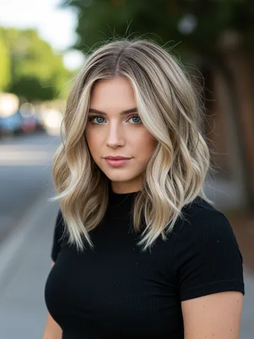 22 chic medium length blonde hairstyles for thick hair in 20