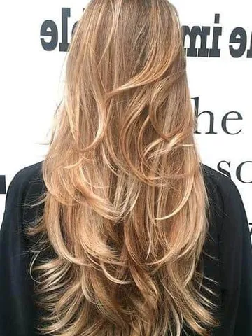 layered blonde haircuts