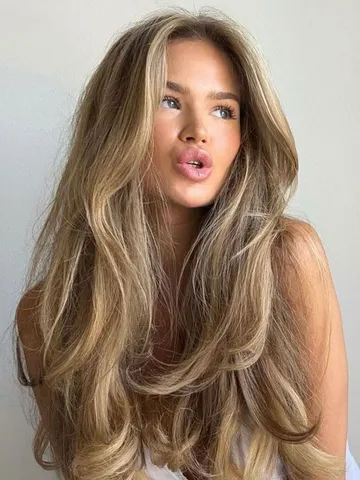 flowing elegance 40 long layered haircuts ideas sun kissed l