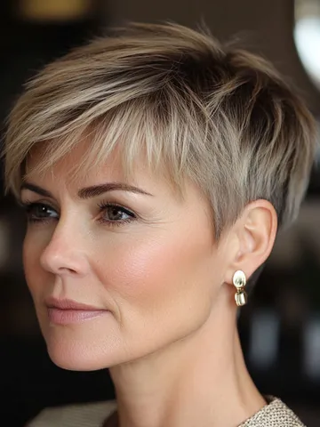50 trendy pixie haircuts for women over 50 blonde wispy soft