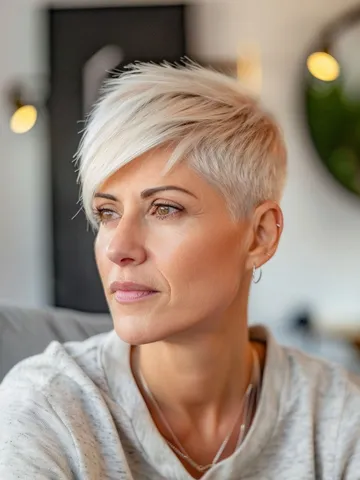 24 prettiest platinum pixie cuts for cooler blonde crop shor